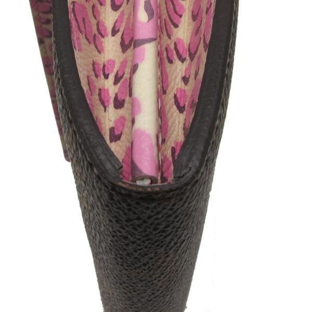Louis Vuitton Collection Portefeuille Sarah Leopard Brown - Picture 6 of 8